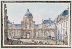 Vista del Palais du Senat Conservateur (Le Luxembourg) París de Victor Jean Nicolle